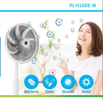 Sharp PJ-H16DE-W Plasmacluster Ion Electric Stand Fan - Image 5