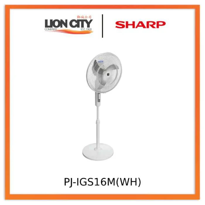 Sharp PJ-IGS16M(WH) 16″ Plasmacluster Ion Electric Stand Fan
