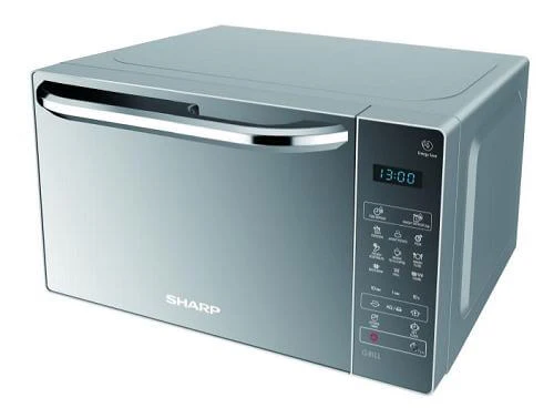 Sharp R-72E0(SM) Microwave Oven Silver - Image 2