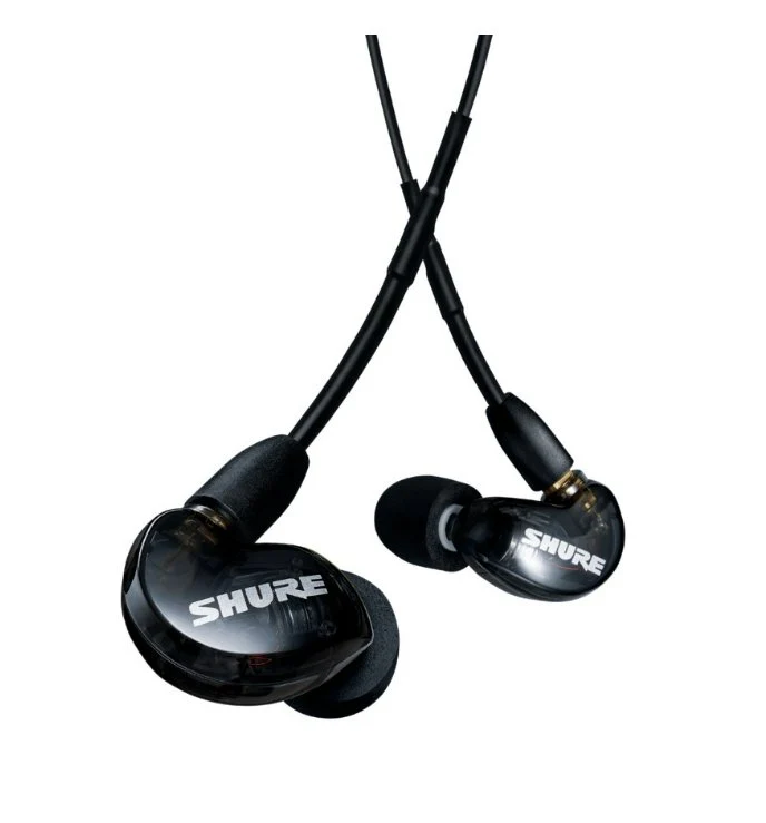 Shure Aonic 215 Sound Isolating Earphones with Integrated Remote and Mic Black - Image 2