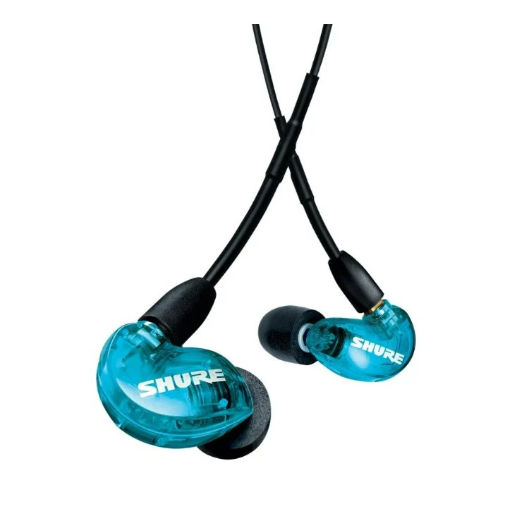 Shure Aonic 215 Sound Isolating Earphones with Remote and Mic Blue - Image 2