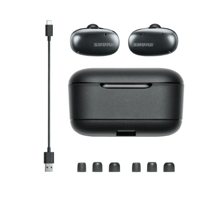 Shure Aonic Free Gen 2 True Wireless Sound Isolating Earphones Black - Image 4