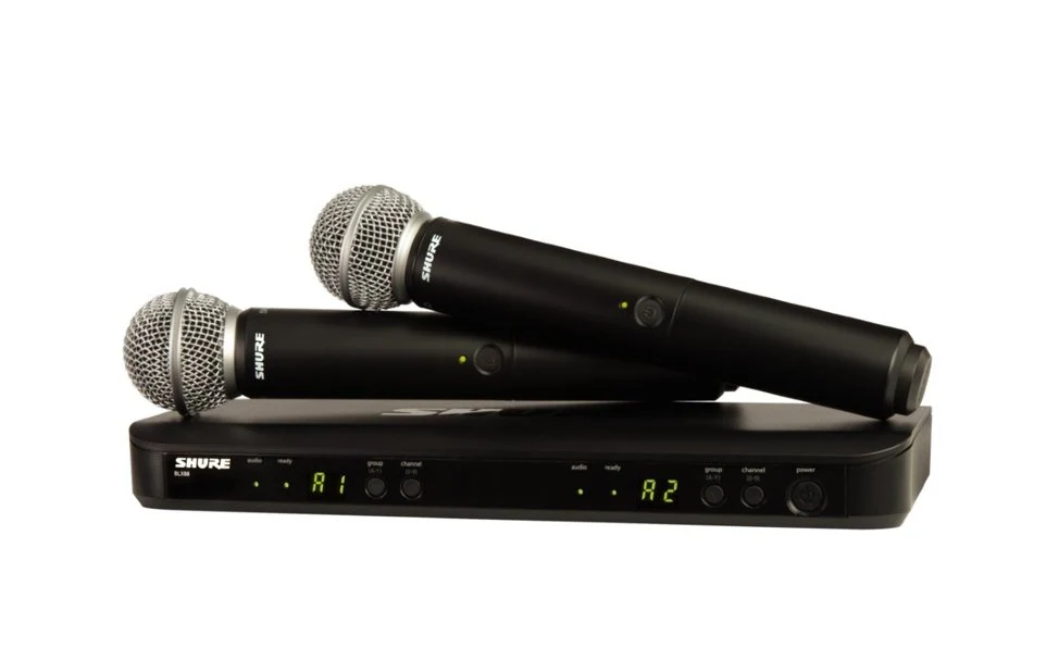 Shure BLX288/SM58 Wireless Dual Vocal System