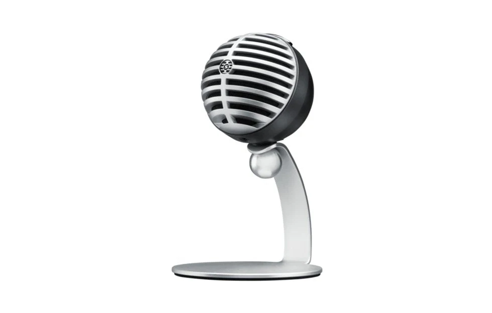 Shure MV5 Digital Condenser Microphone Cardioid USB-A Grey