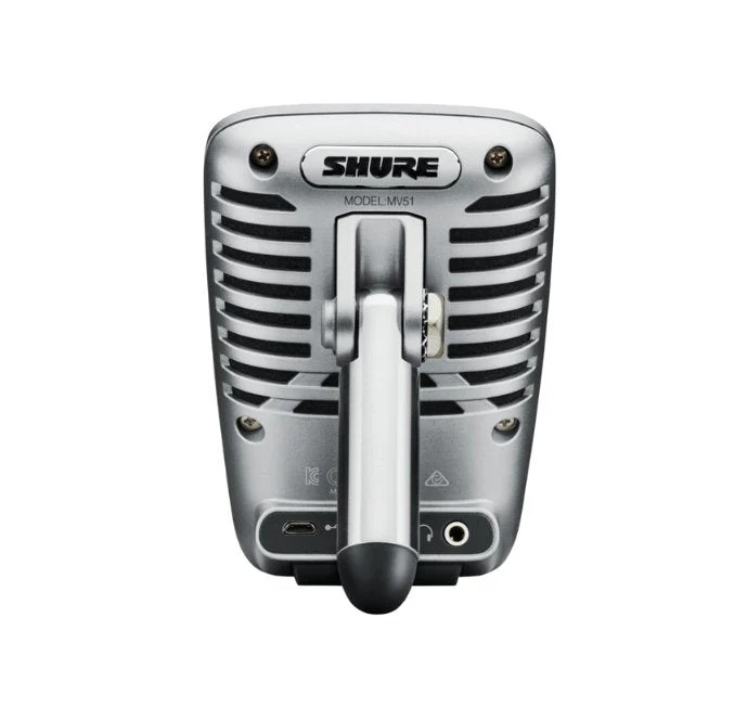 Shure MV51 24-Bit/48kHz Digital Large-Diaphragm Condenser Microphone - Image 3