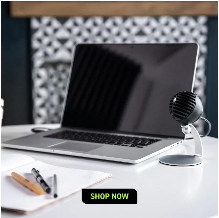 Shure MV5C Home Office Microphone USB-A for Teams Zoom - Image 4