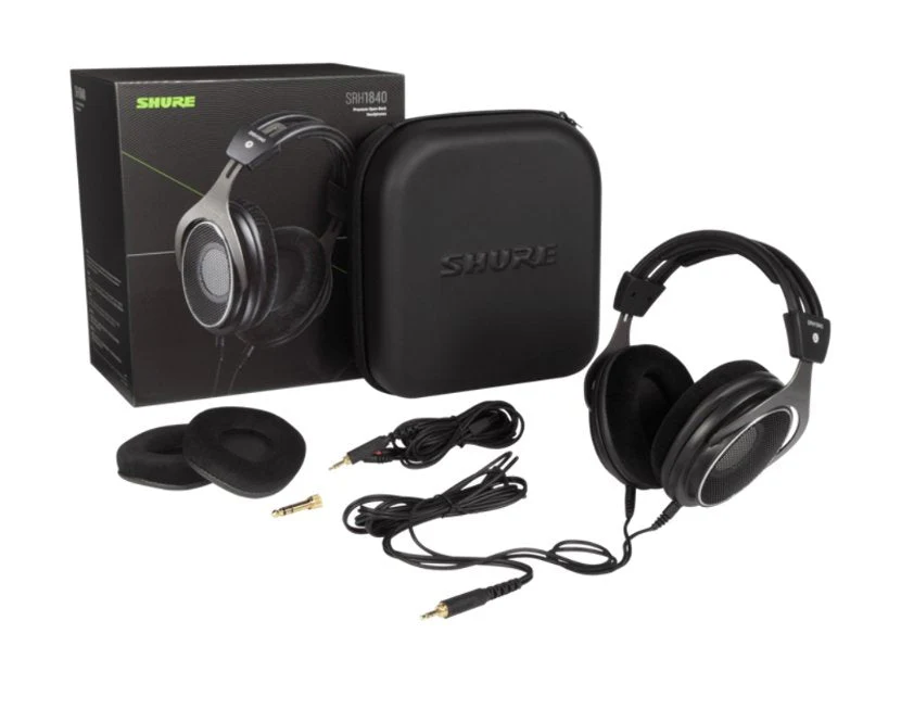 Shure SRH1840 40mm Professional Open-Back Over-Ear Headphones - Image 4