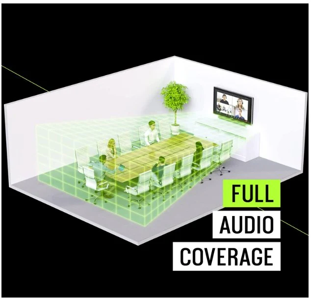 Shure Stem Wall Speakerphone 15 Microphones Conference Room - Image 3