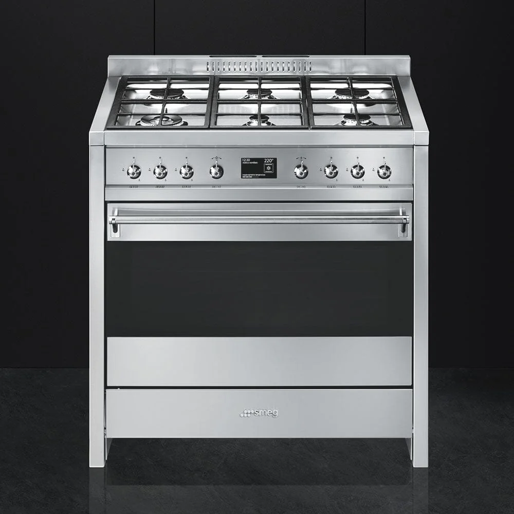 Smeg A1-9 Cooker with Gas Hob 90x60 cm Classica Aesthetic - Image 3