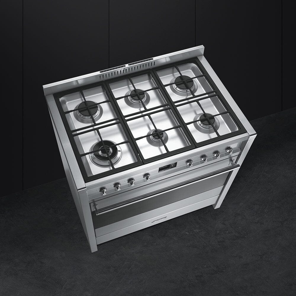 Smeg A1-9 Cooker with Gas Hob 90x60 cm Classica Aesthetic - Image 4