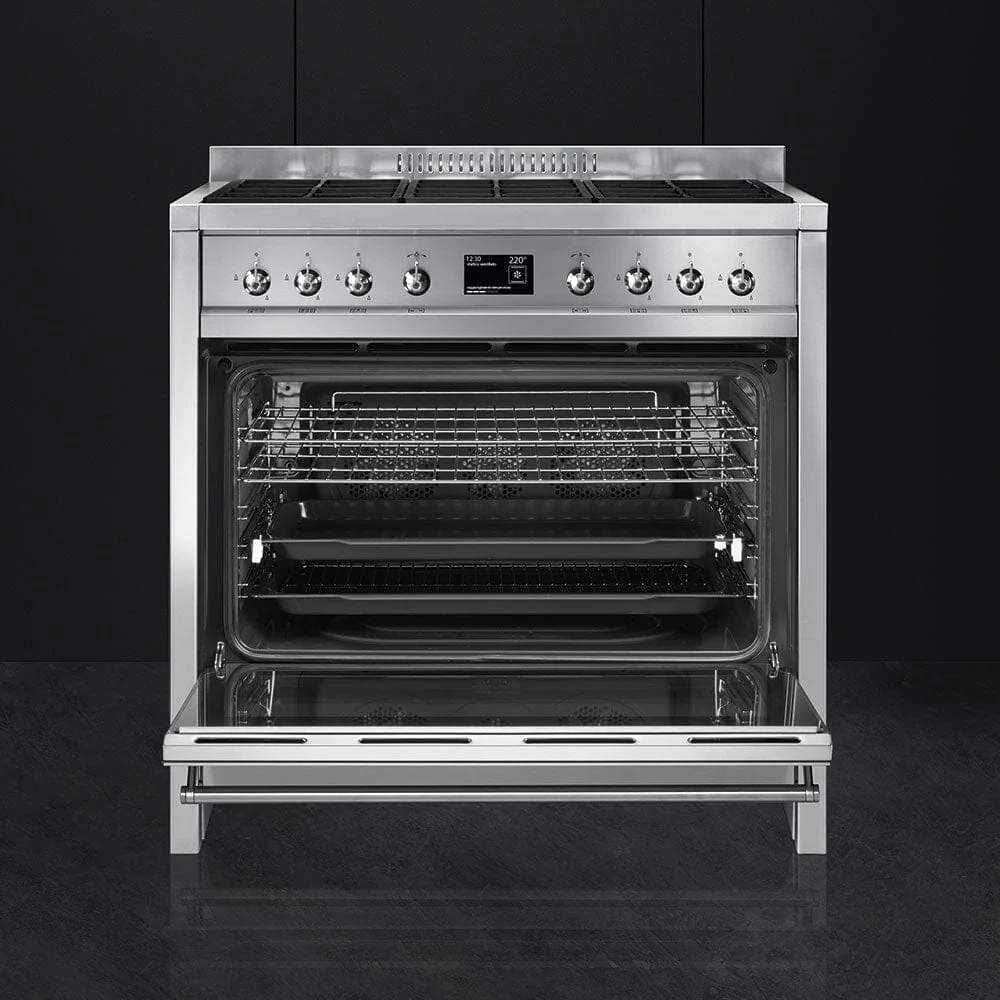 Smeg A1-9 Cooker with Gas Hob 90x60 cm Classica Aesthetic - Image 6