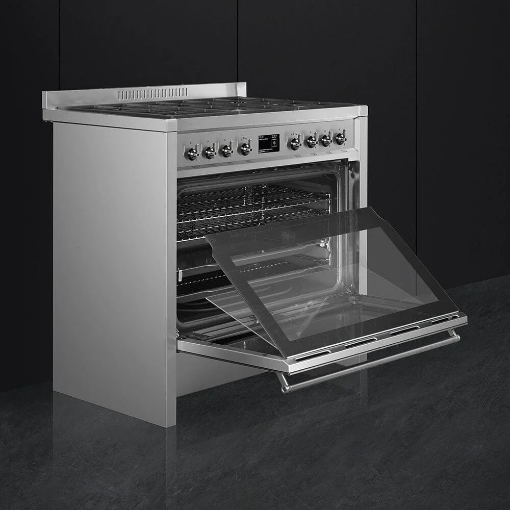 Smeg A1-9 Cooker with Gas Hob 90x60 cm Classica Aesthetic - Image 9