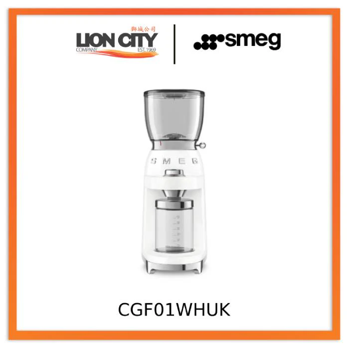 Smeg CGF01BLUK/CRUK/RDUK/PBUK/PGUK/WHUK Coffee Grinder 50's Style - Image 11
