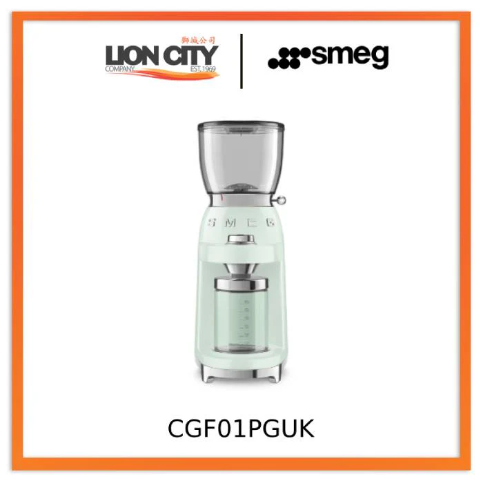 Smeg CGF01BLUK/CRUK/RDUK/PBUK/PGUK/WHUK Coffee Grinder 50's Style - Image 9