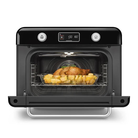 SMEG COF01BLUK 10-in-1 Countertop Combi Steam Oven Black - Image 2
