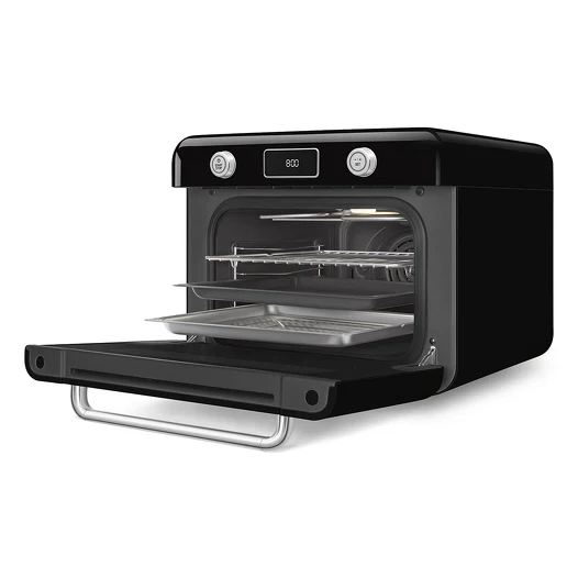 SMEG COF01BLUK 10-in-1 Countertop Combi Steam Oven Black - Image 3