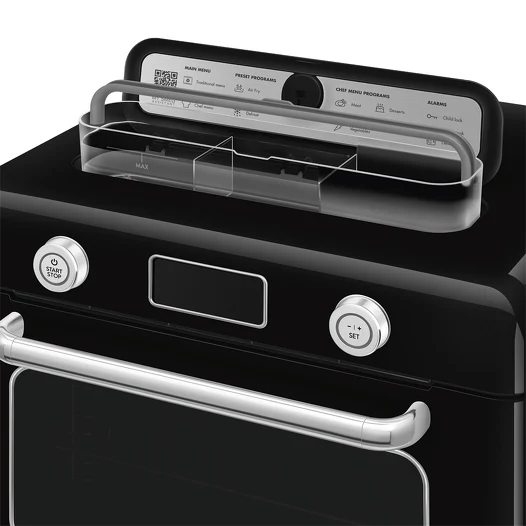 SMEG COF01BLUK 10-in-1 Countertop Combi Steam Oven Black - Image 5