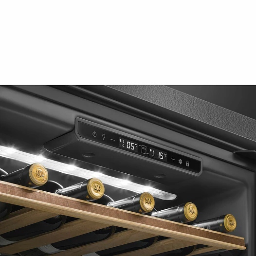 SMEG CVI638RN3 Wine Chiller Built‑In 38‑Bottle - Image 5
