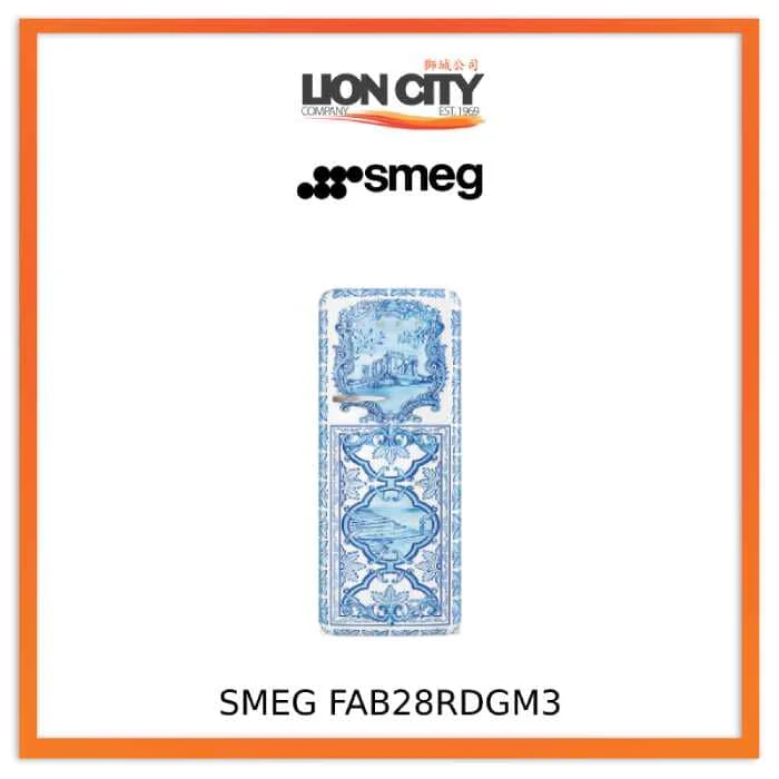 Smeg D & G FAB28RDGC3/RDGM3 Divina Cucina Refrigerator - Image 6