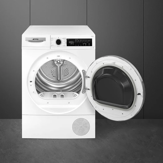 SMEG DT29SG Freestanding Dryer 60cm Black - Image 2