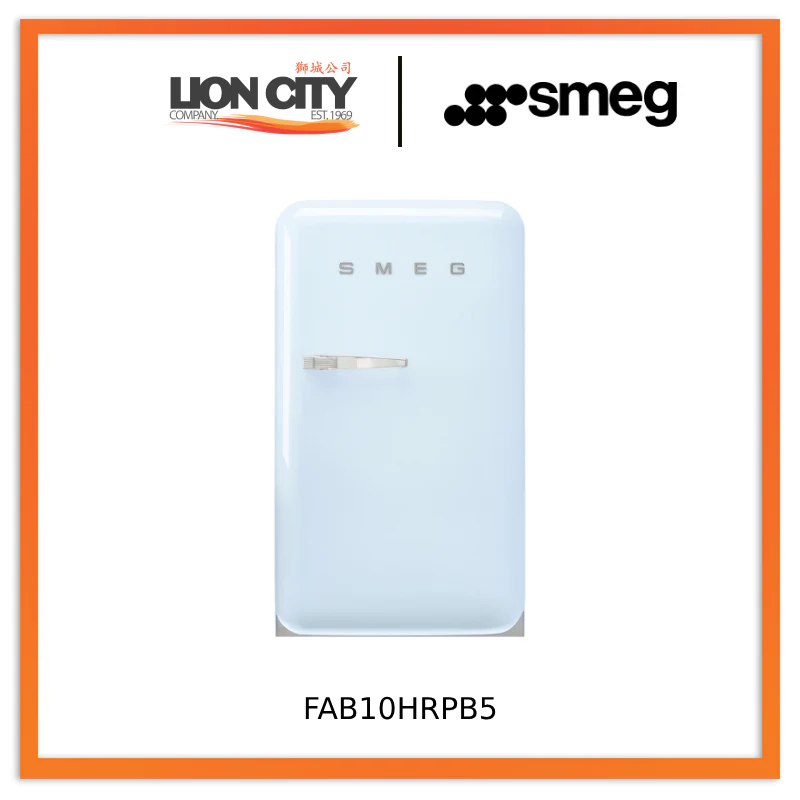 Smeg FAB10HRRD5 Free Standing Refrigerator One Door 50's Style Aesthetic - Image 2