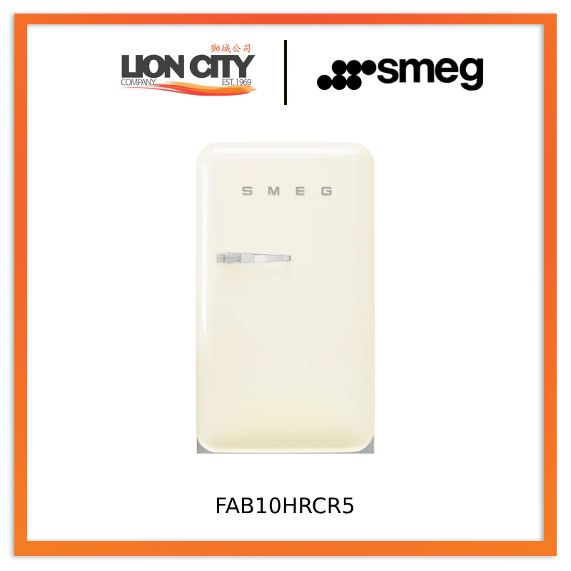 Smeg FAB10HRRD5 Free Standing Refrigerator One Door 50's Style Aesthetic - Image 3
