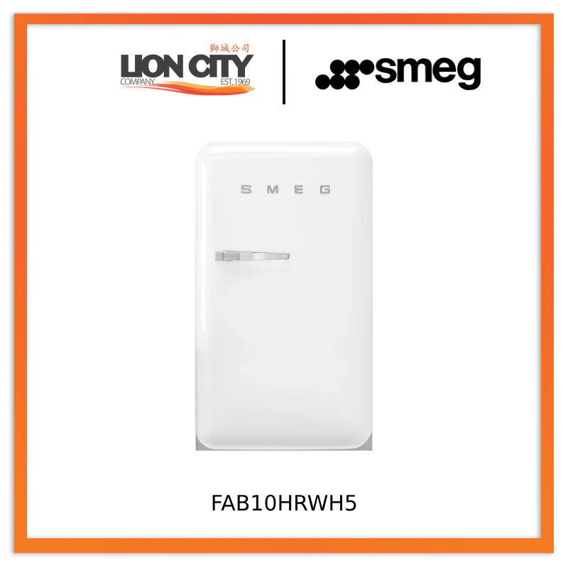 Smeg FAB10HRRD5 Free Standing Refrigerator One Door 50's Style Aesthetic - Image 5