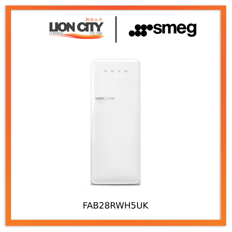 Smeg FAB28RCR5UK/RBL5UK/RPB5UK/RRD5UK/RWH5UK Refrigerator 50's Style