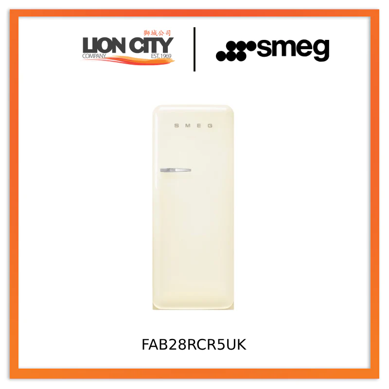 Smeg FAB28RCR5UK/RBL5UK/RPB5UK/RRD5UK/RWH5UK Refrigerator 50's Style - Image 3
