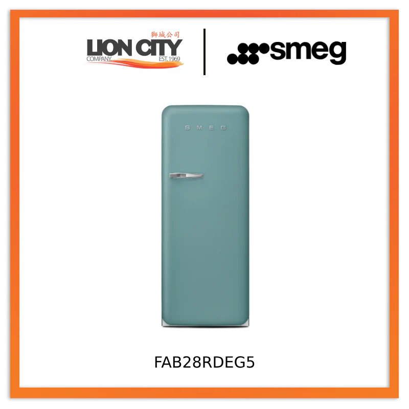 Smeg FAB28RCR5UK/RBL5UK/RPB5UK/RRD5UK/RWH5UK Refrigerator 50's Style - Image 4
