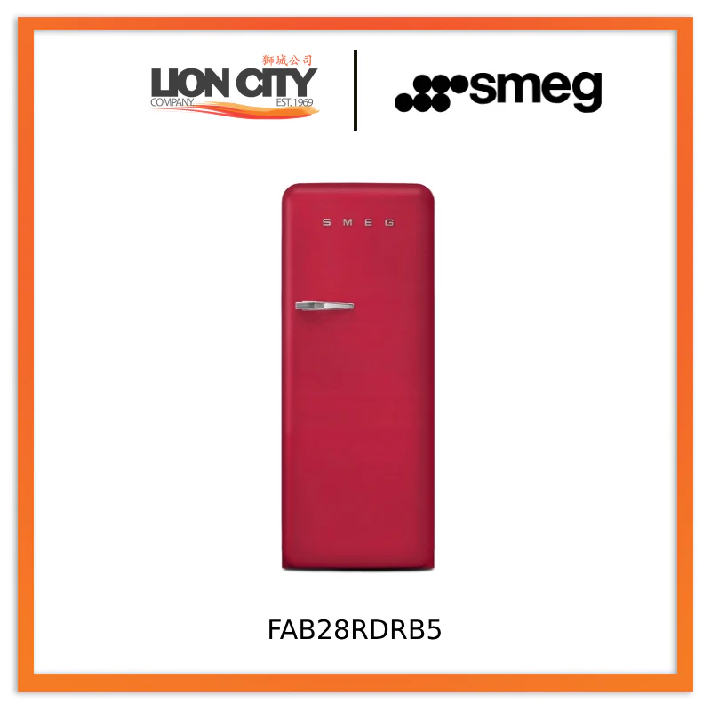 Smeg FAB28RCR5UK/RBL5UK/RPB5UK/RRD5UK/RWH5UK Refrigerator 50's Style - Image 8