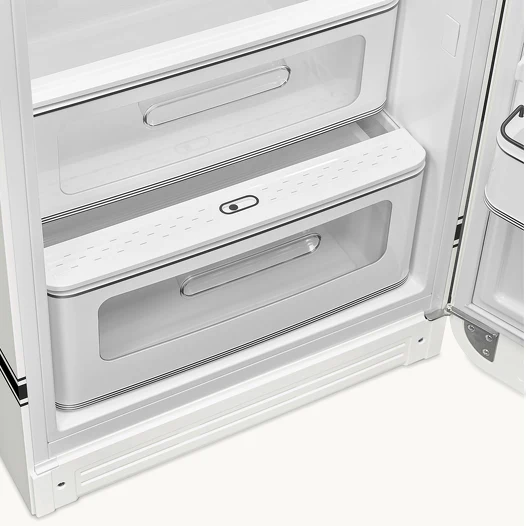 Smeg Fab28RdpCw6 Porsche Retro Freestanding Fridge Carrara White - Image 8