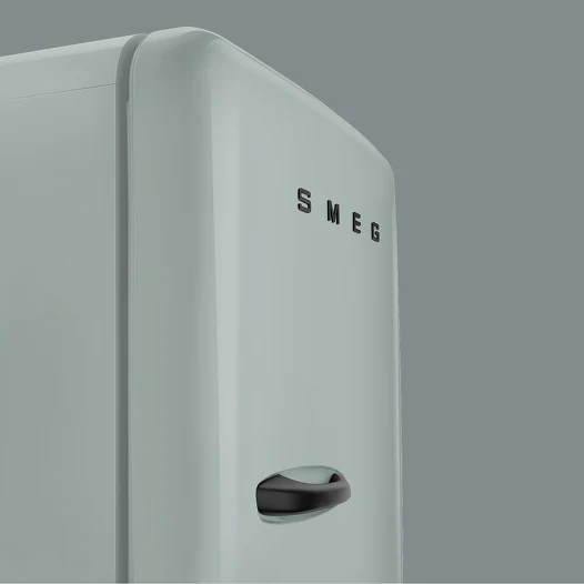 Smeg FAB28RDPSG6 Retro Freestanding Fridge Porsche Shade Green - Image 3