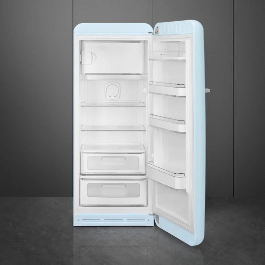 SMEG FAB28RPB5UK Freestanding Fridge Retro 50s Style Pastel Blue - Image 2