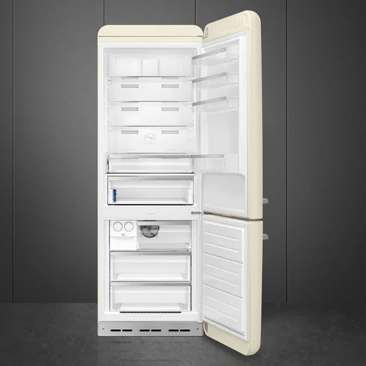 SMEG FAB38RCR5 50s Retro Style Refrigerator Cream 461L - Image 2
