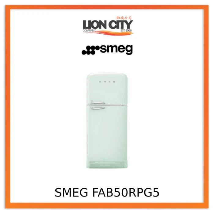 Smeg FAB50RBL5/RCR5/RPB5/RRD5/RPG5/RWH5 Free Standing Refrigerator Double Door 50's Style Aesthetic - Image 13