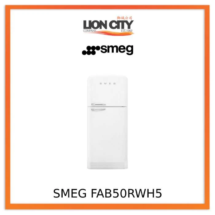 Smeg FAB50RBL5/RCR5/RPB5/RRD5/RPG5/RWH5 Free Standing Refrigerator Double Door 50's Style Aesthetic - Image 16
