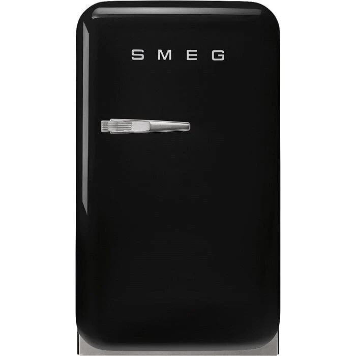 Smeg FAB5RBL5 Free Standing Refrigerator One Door, Black 50's Style Aesthetic - Image 2