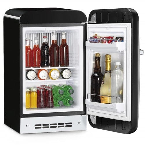 Smeg FAB5RBL5 Free Standing Refrigerator One Door, Black 50's Style Aesthetic - Image 4