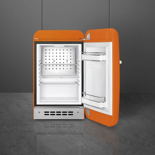 SMEG FAB5ROR5 Mini Fridge Retro Orange - Image 2