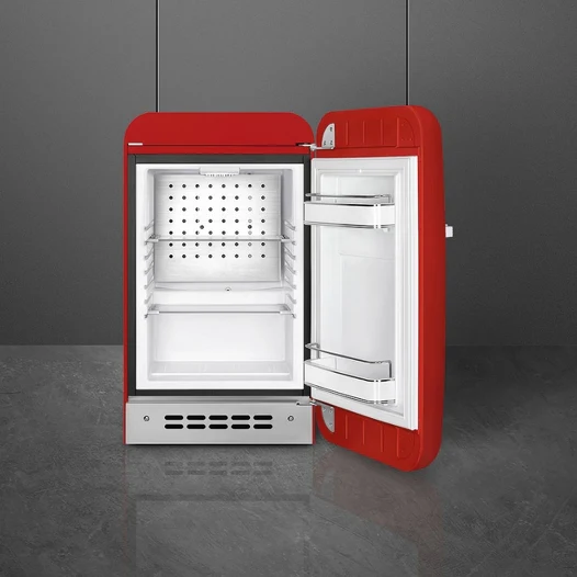 SMEG FAB5RRD5 Mini Fridge 1950s Retro Style Red - Image 2