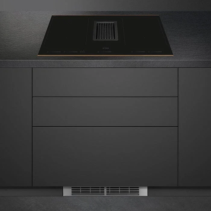 Smeg HOBD682R1 Induction Hob with Integrated Hood 80 cm Dolce Stil Novo Aesthetic - Image 10