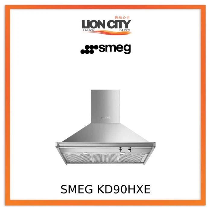 Smeg KD90HXE Decorative Wall Hood 90 cm Classica Aesthetic