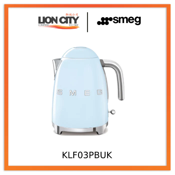 Smeg KLF03RDUK/BLUK/PKUK/CRUK/PBUK/PGUK/WHUK/GRUK Kettles 50's Style - Image 14