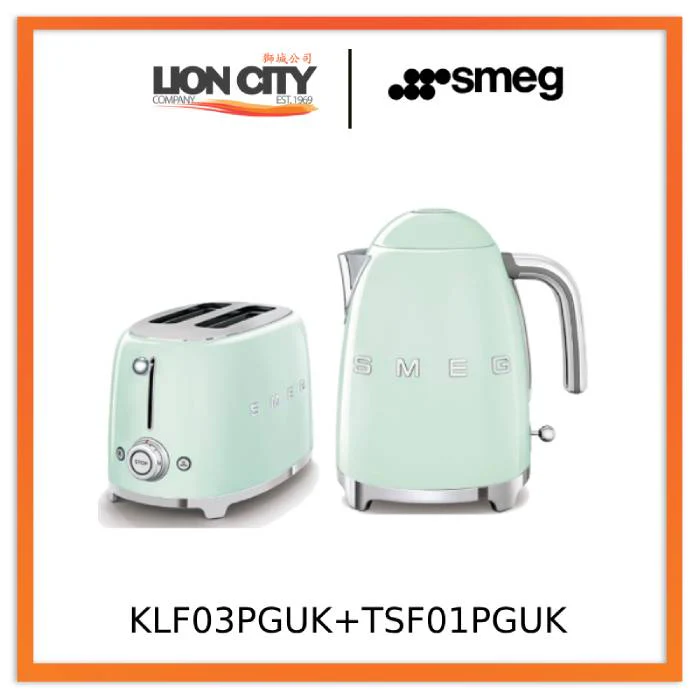 Smeg KLF04PKUK/PBUK/PGUK/RDUK Kettles 50's Style + TSF01PKUK/PBUK/PGUK/RDUK Toaster 50's Style - Image 3