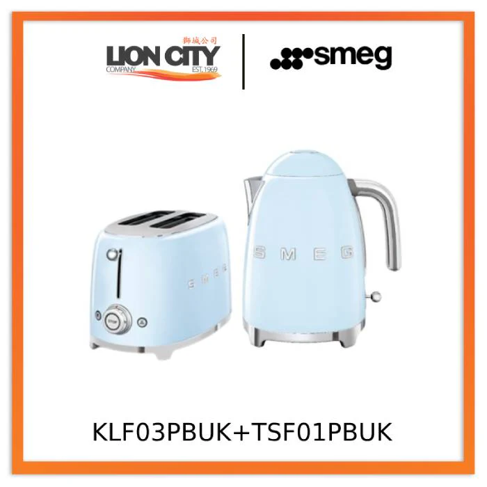 Smeg KLF04PKUK/PBUK/PGUK/RDUK Kettles 50's Style + TSF01PKUK/PBUK/PGUK/RDUK Toaster 50's Style - Image 5