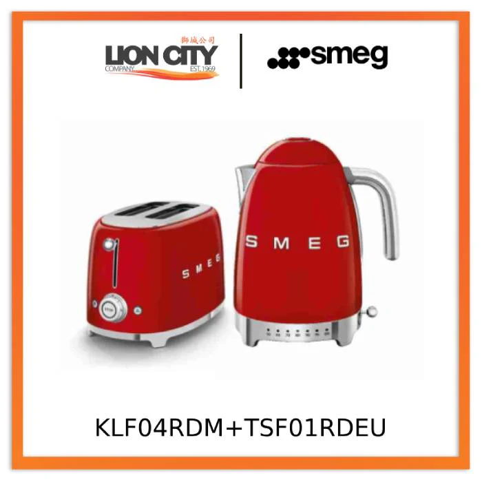 Smeg KLF04PKUK/PBUK/PGUK/RDUK Kettles 50's Style + TSF01PKUK/PBUK/PGUK/RDUK Toaster 50's Style - Image 7