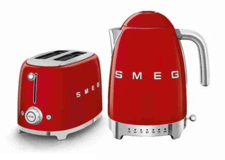Smeg KLF04PKUK/PBUK/PGUK/RDUK Kettles 50's Style + TSF01PKUK/PBUK/PGUK/RDUK Toaster 50's Style - Image 8