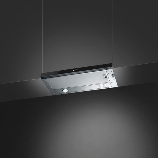 SMEG KSET66VNE2 Telescopic Cooker Hood 60cm Black - Image 2