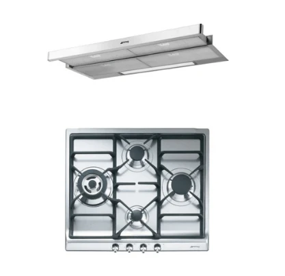 Smeg KSET6XE2 + SER60SGH3 Hood & Hob Bundle - Image 2